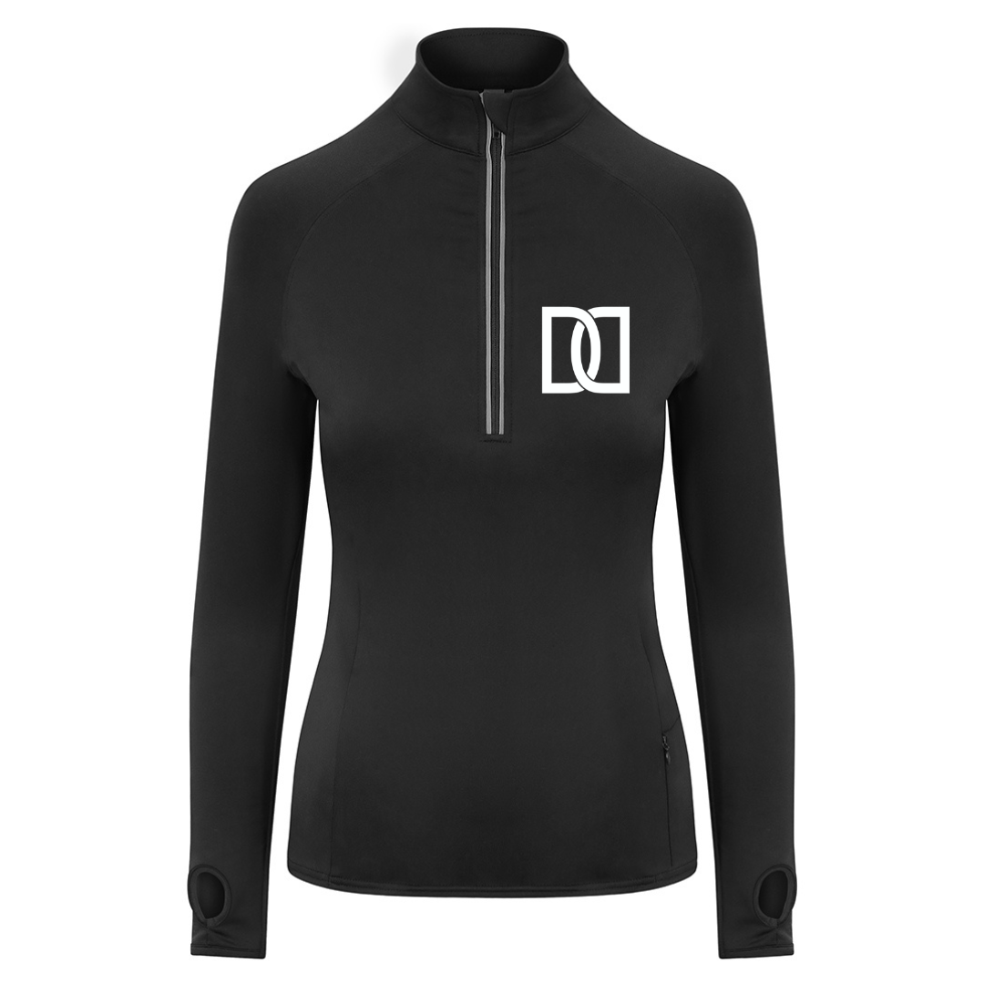 D&D Ladies Cool-Flex™ Half Zip Top