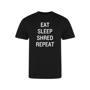 Eat, Sleep, Shred, Repeat Short Sleeved T-Shirt