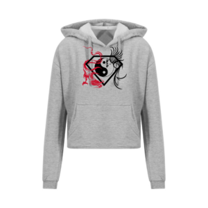 ShinobiFit Ladies Cropped Hoodie