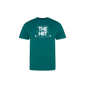 The HIIT Box Short Sleeved T-Shirt Jade Green