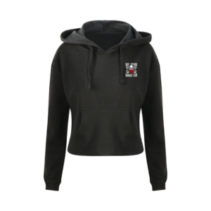 Red Beard Barbell Ladies Cropped Hoodie