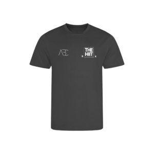 HIIT BX Hyrox Training T-Shirt - Charcoal Edition