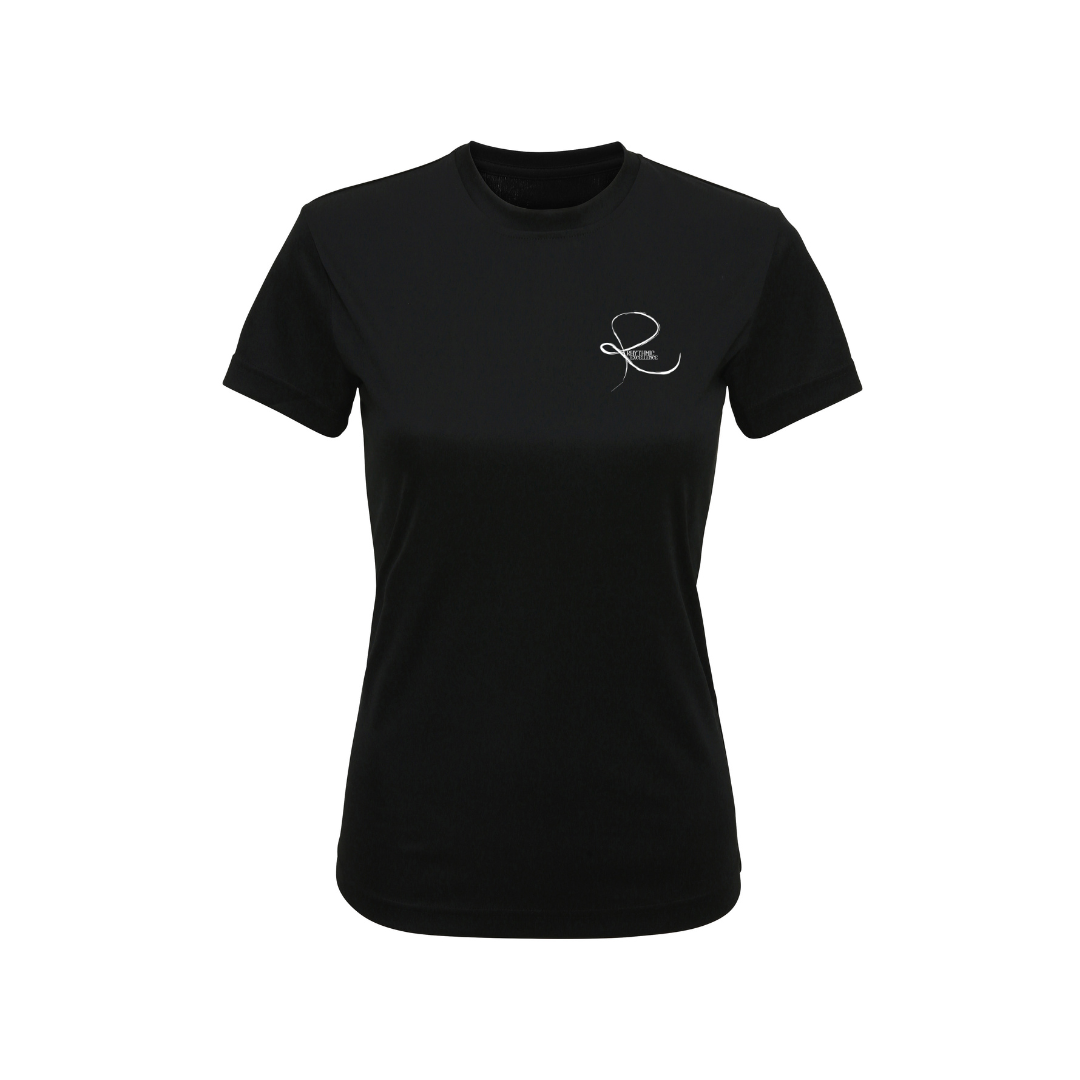 Rhythmic Excellence Ladies Cool T-Shirt - Logo Front