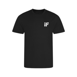 Infinity Fitness Premium Dri Fit T Shirt - Embroidered Front, Printed Back