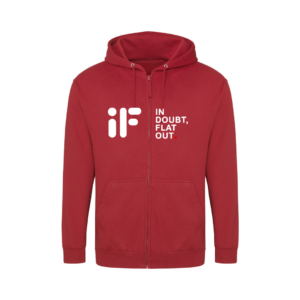 Infinity Fitness Hoodie - If In Doubt Flat Out