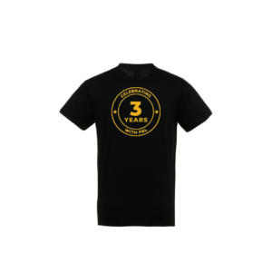 FBL Celebrating 3 Years T Shirt - 5 Pack